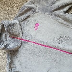 THE NORTH FACE ZIPPERED FLEECE JACKET
